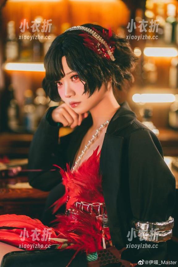 伊喵_Master 免费套图!一起感受伊喵_Master和Nikke胜利女神尤妮的萌动时刻.txt