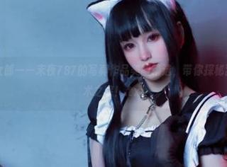 黑色漆皮兔女郎——末夜787的写真作品美图精选，带你探秘独特的视觉艺术之旅！.txt